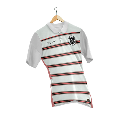 Custom White Stripe Cricket T-shirt